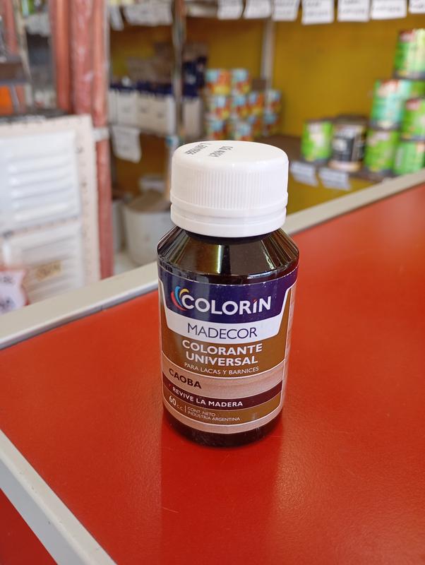 TINTA COLORES X 60CC