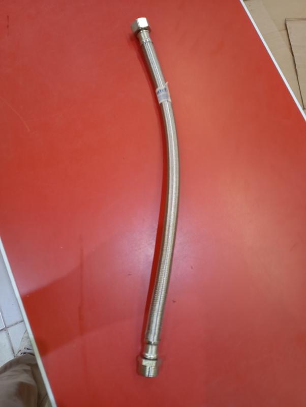 FLEXIBLE MALLADO 3/4" X 50CM ROSCA MACHO FIJA/ACER