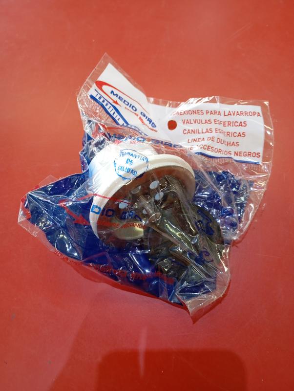 SOPAPA PVC CROMADO 50MM