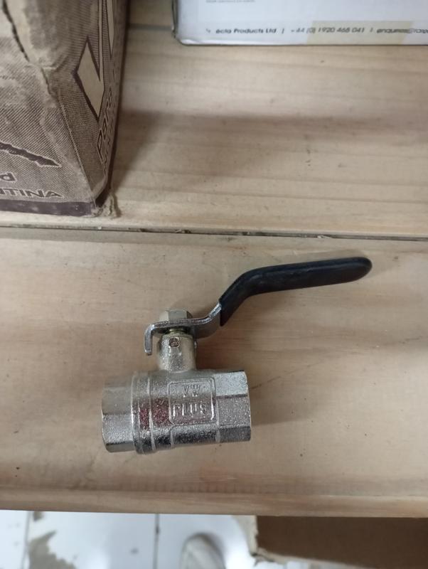 LLAVE DE PASO 1 2 PALANCA