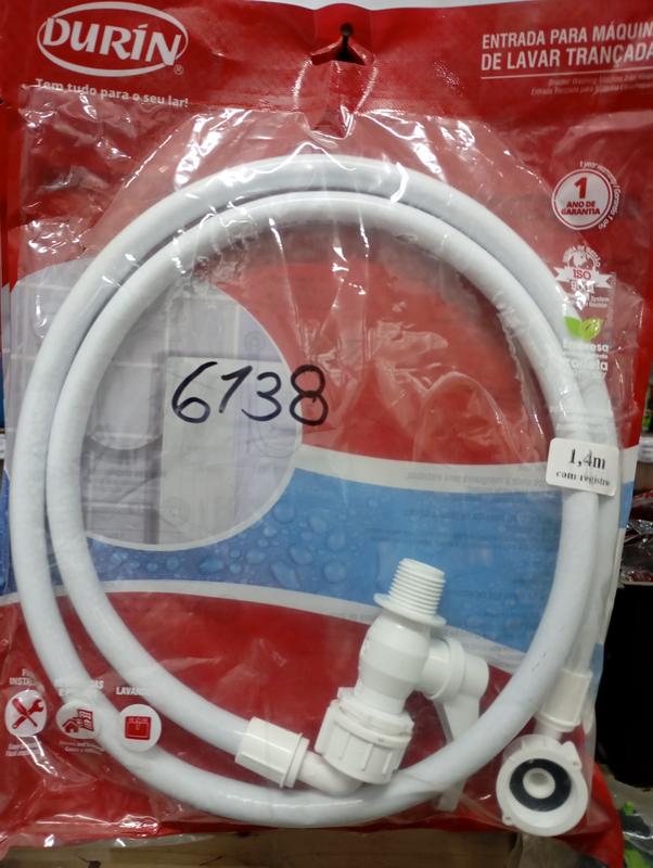 MANGUERA P/CARGA LAVARROPAS C/CANILLA 1/2