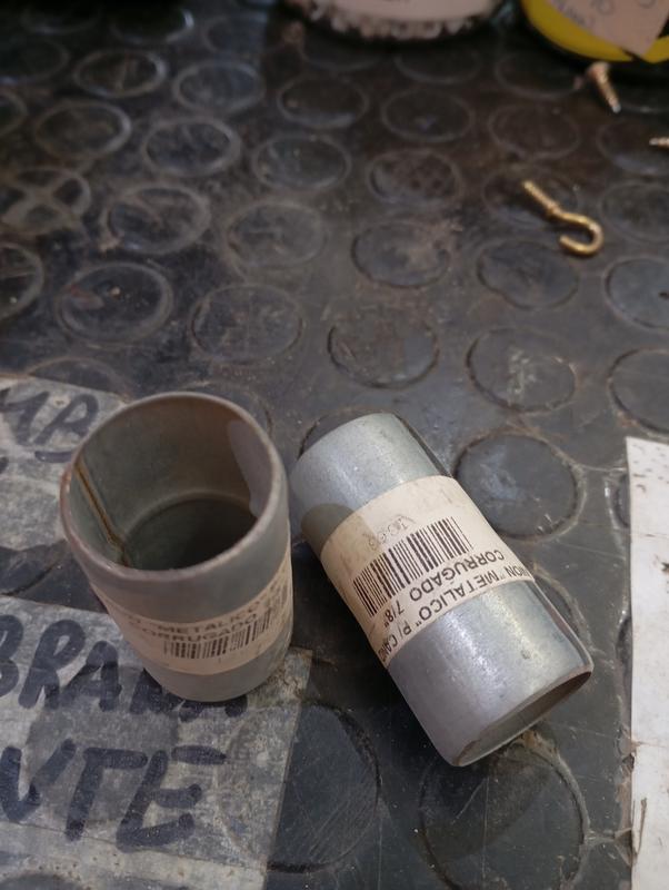 UNION METALICO P/CANO CORRUGADO 7 8