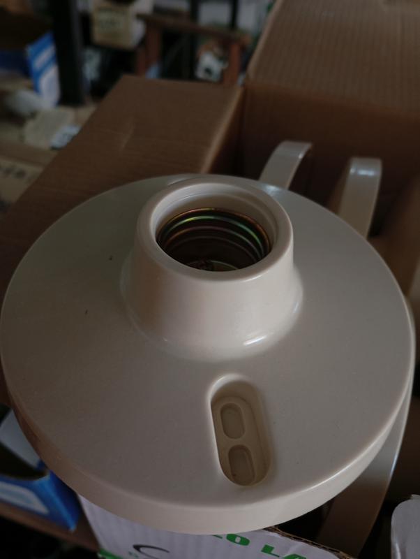 PORTA LAMPARA DE PARED BLANCO