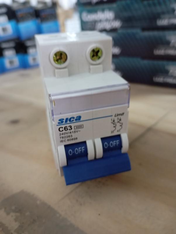 LLAVE TERMICA BIPOLAR 63AMP