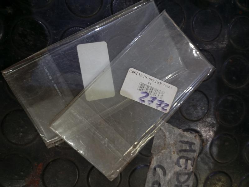 VIDRIO TRANSPARENTE MASCARA SOLDAR