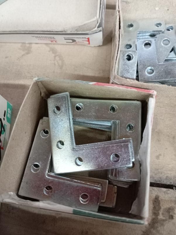 ESCUADRA PLANA CROMADA 40X40