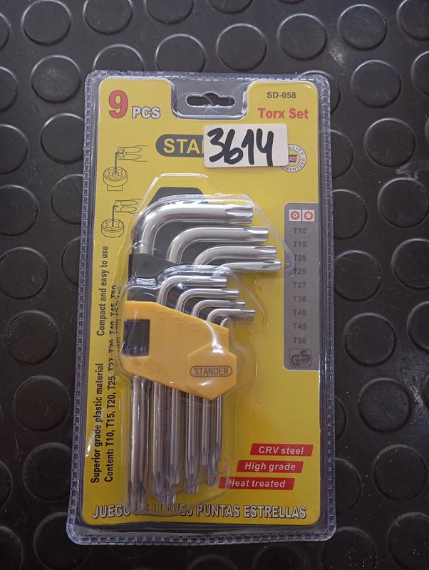 LLAVE TORX X 9PCS CORTA
