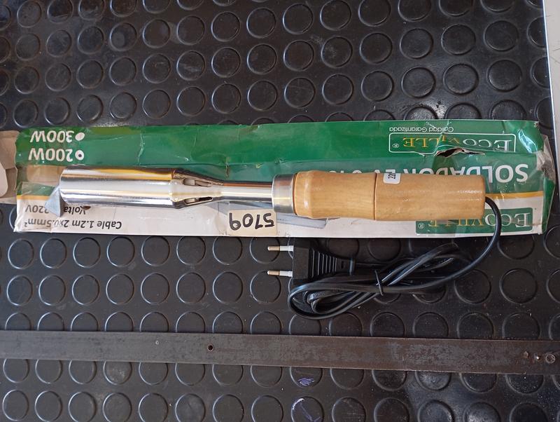 SOLDADOR ELECTRICO PUNTA PLANA 200W ECOVILLE