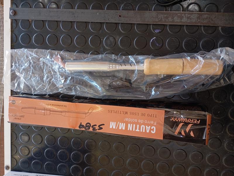 SOLDADOR ELECTRICO PUNTA PLANA 150W