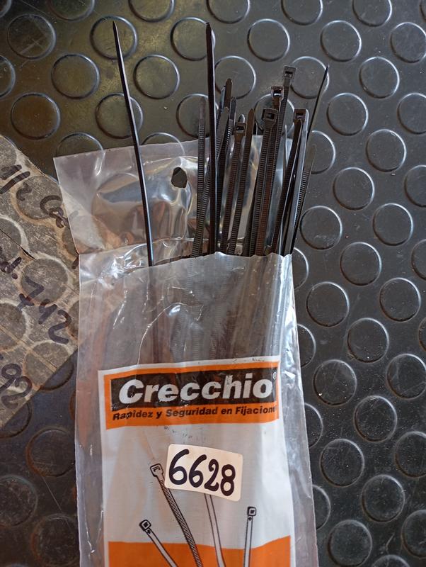 PRECINTO DE NYLON NEGRO 3,6X350MM