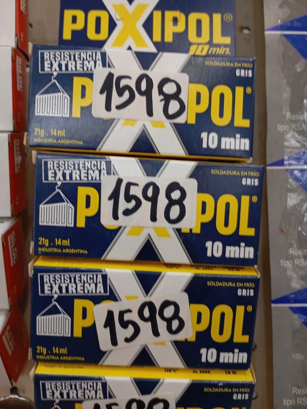 POXIPOL 10 GRIS 21GRS
