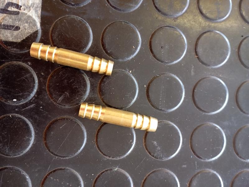 ACCESORIO PARA GAS BRONCE UNION MANGUERA 8 MM