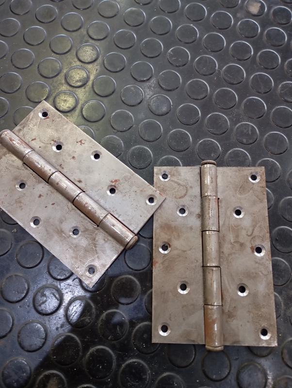 BISAGRA ACERO PULIDO 150 X 100